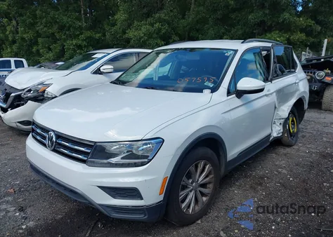 2018 Volkswagen Tiguan 2.0T S из США, поврежденный, VIN 3VV1B7AX6JM057595